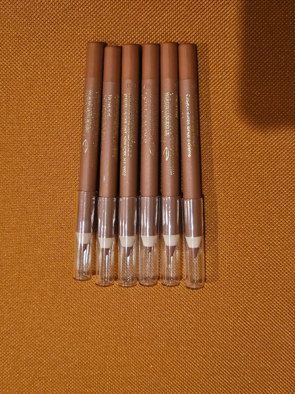 Estée Lauder Double Wear Stay-in-Place Lip Pencil 18 Nude Mini 6-Pack